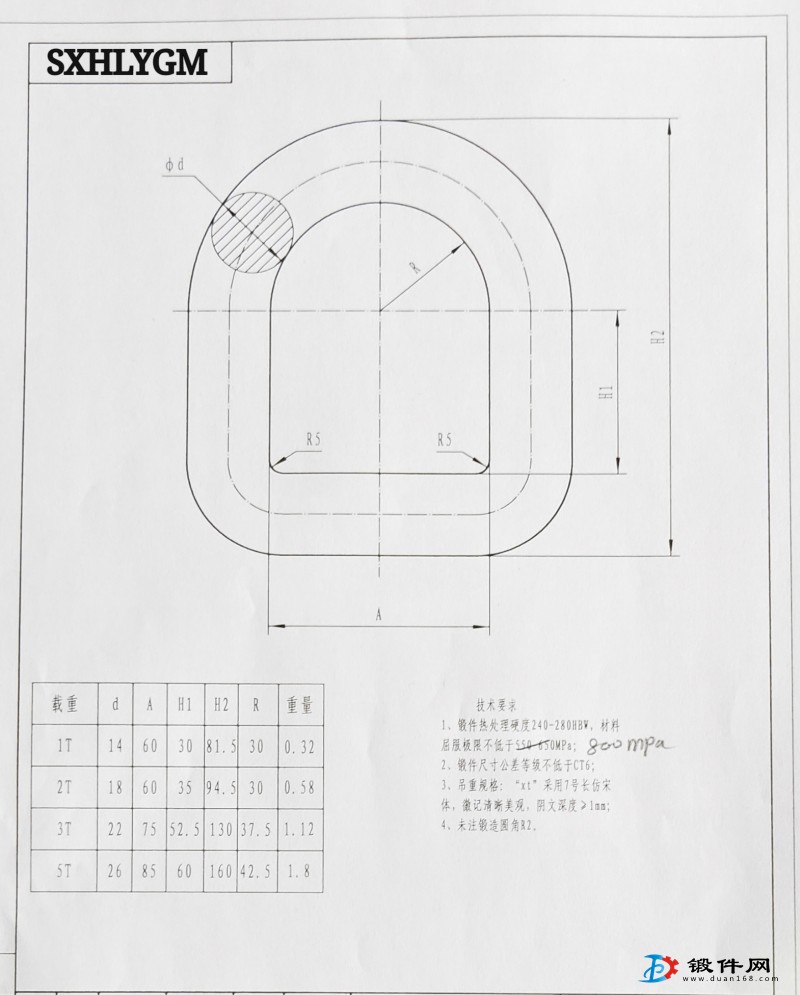 求购锻件