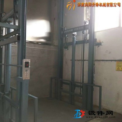 导轨链条升降平台东北吉林导轨链条升降机