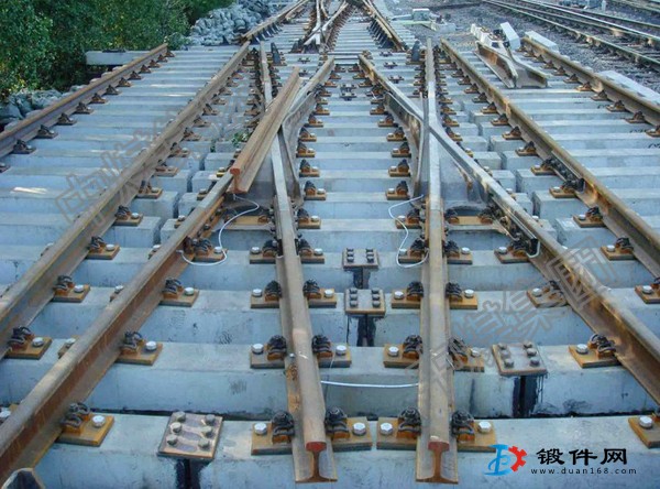 厂家直供矿用钢轨道岔铁路施工钢轨道岔规格齐全38kg钢轨道岔