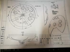 求购搅拌设备圆弧盖子 法兰