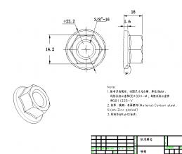 采购防滑螺母法兰螺母